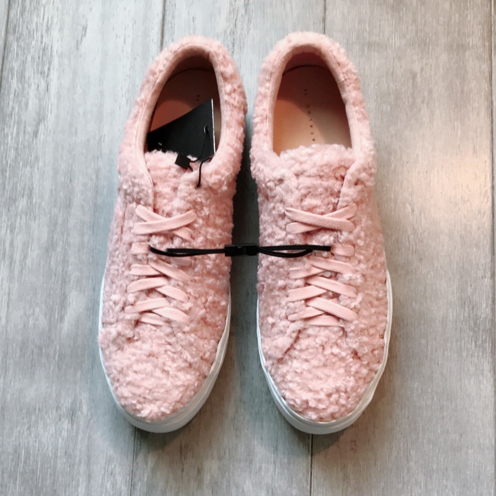 ZARA Platform Plimsolls:Pink,US 6.5, 7.5/EUR 37,38
